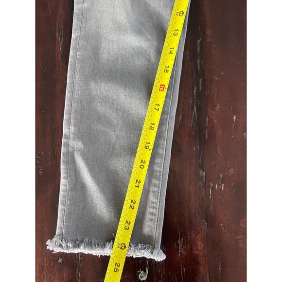 AG Adriano Goldschmied Jeans Women 25R Gray Distressed Skinny Stretch Pockets - Picture 6 of 7